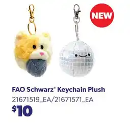 Loblaws FAO SCHWARZ KEYCHAIN PLUSH offer