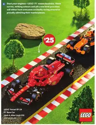 Loblaws LEGO Ferrari SF-24 F1 Race Car offer