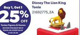 Loblaws DISNEY THE LION KING TONIE offer