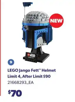Loblaws LEGO JANGO FETT HELMET offer