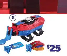 Loblaws MARVEL SPIDER-MAN REAL WEBS ULTIMATE WEB BLASTER offer
