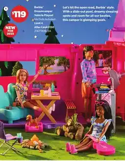 Loblaws BARBIE DREAMCAMPER VEHICLE PLAYSET offer