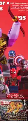 Loblaws LEGO MARVEL AVENGERS: ENDGAME FINAL BATTLE offer