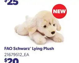 Loblaws FAO SCHWARZ LYING PLUSH offer