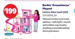 Loblaws BARBIE DREAMHOUSE PLAYSET offer