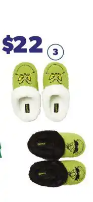 Loblaws KID GRINCH SLIPPERS offer