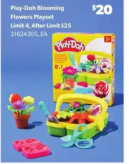 Loblaws PLAY-DOH BLOOMING FLOWERS PLAYSET offer