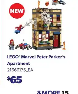 Loblaws LEGO MARVEL PETER PARKER'S APARTMENT offer