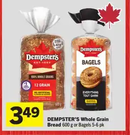 Foodland DEMPSTER'S Whole Grain Bread offer