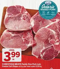 Foodland CONESTOGA MEATS Pork Loin Centre Cut Chops offer