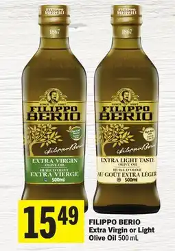 Foodland FILIPPO BERIO Extra Virgin or Light Olive Oil offer