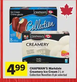 Foodland CHAPMAN'S Markdale Creamery Ice Cream offer
