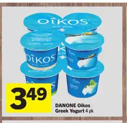 Foodland DANONE Oikos Greek Yogurt offer