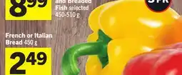 Foodland French or Italian Bread offer