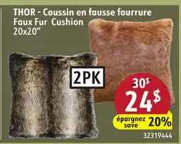 Sushi Shop Faux Fur Cushion offer
