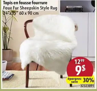 Sushi Shop Faux Fur Sheepskin Style Rug offer