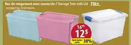 Sushi Shop Storage Tote with Lid 70Lt offer