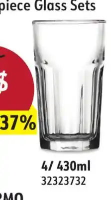 Sushi Shop 4 Piece Glass Sets offer