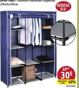 Sushi Shop Garment Wardrobe Organizer offer