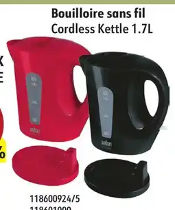 Sushi Shop Cordless Kettle 1.7L offer