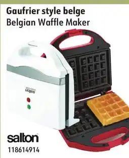 Sushi Shop Salton Belgian Waffle Maker offer
