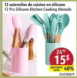 Sushi Shop 12 Pcs Silicone Kitchen Cooking Utensils offer