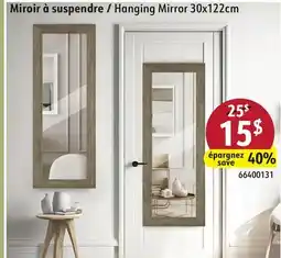 Sushi Shop Hanging Mirror 30x122cm offer