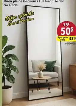 Sushi Shop Full Length Mirror offer