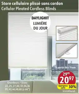 Sushi Shop Cellular Pleated Cordless Blinds offer