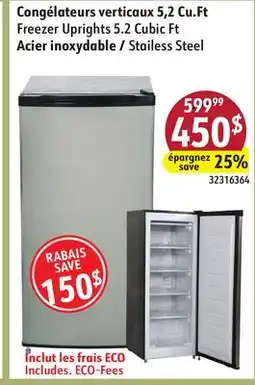 Sushi Shop Freezer Uprights 5.2 Cubic Ft offer