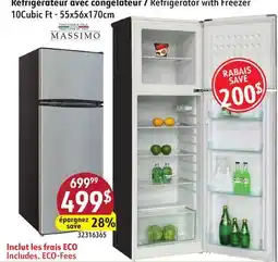 Sushi Shop Refrigerator with Freezer offer