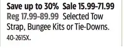 Canadian Tire Selected Tow Strap offer