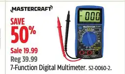 Canadian Tire 7-Function Digital Multimeter offer