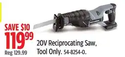 Canadian Tire 20V Reciprocating Saw offer