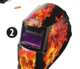 Canadian Tire LINCOLN ELECTRIC Auto-Dark Welding Helmet, Flame offer