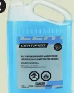 Canadian Tire Certified All-Season Windshield Washer Fluid, -35°C, 3.78L offer
