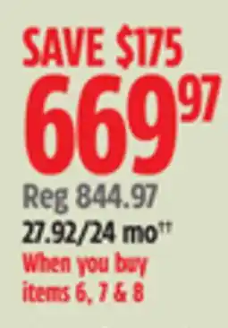 Canadian Tire Furniture offer