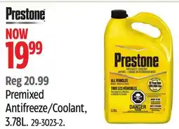 Canadian Tire Prestone Premixed Antifreeze/Coolant, 3.78L offer