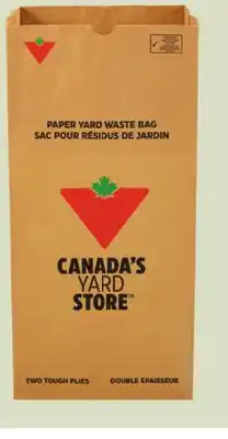 Canadian Tire Compostable 2-Ply Leaf Bags, 20-Pack offer