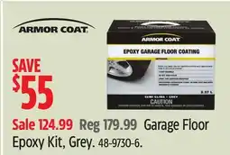 Canadian Tire Armor Coat Garage Floor Epoxy Kit offer