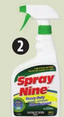Canadian Tire Spray Nine Cleaner/ Degreaser offer