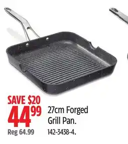 Canadian Tire 27cm Forged Grill Pan offer