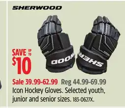Canadian Tire Icon Hockey Gloves offer