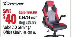 Canadian Tire X Rocker Valor 2.0 Gaming/ Office Chair offer