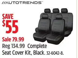 Canadian Tire Complete Seat Cover Kit offer