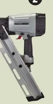 Canadian Tire MAXIMUM 31⁄2˝ Framing Nailer offer