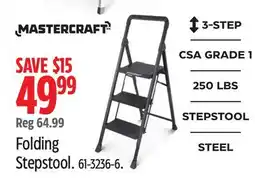 Canadian Tire Folding Stepstool offer