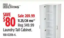 Canadian Tire For Living Laundry Tall Cabinet offer