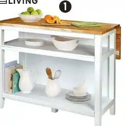Canadian Tire Kitchen Island With Folding Leaf offer