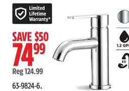 Canadian Tire Danze Crete Single Handle 4-in Centreset Bathroom Sink Faucet with Pop-up Drain, Chrome offer